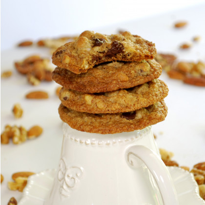 Chocolate Chip Cookies with Nut Flour Blend