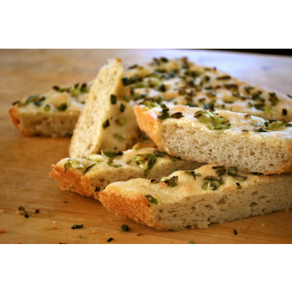 Focaccia made with Pizza Crust Mix