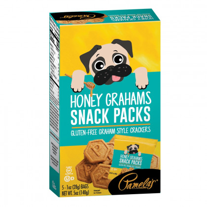 Honey Grahams Snack Packs, 1 oz., 5 Packs/Box