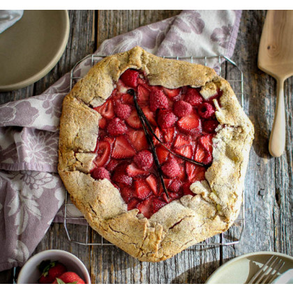 Mixed Berry & Earl Grey Galette